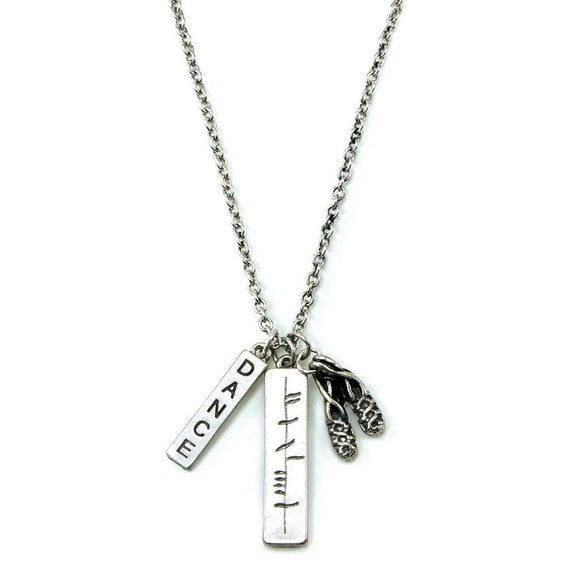 Ogham Irish Dance Necklace